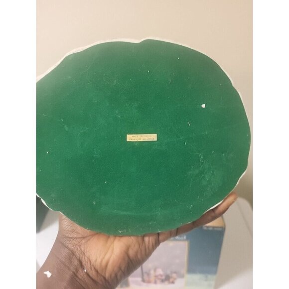 Traditions Christmas Candle Street Lamp Scene 293069 Santa Claus Reindeer EUC - Picture 11 of 13